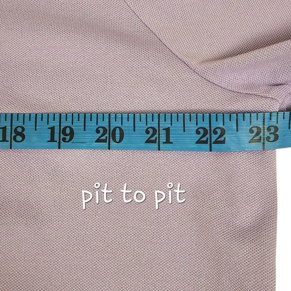 Polo Ralph Lauren Men's Lilac Golf Polo with Grey Pony Classic Fit Size L